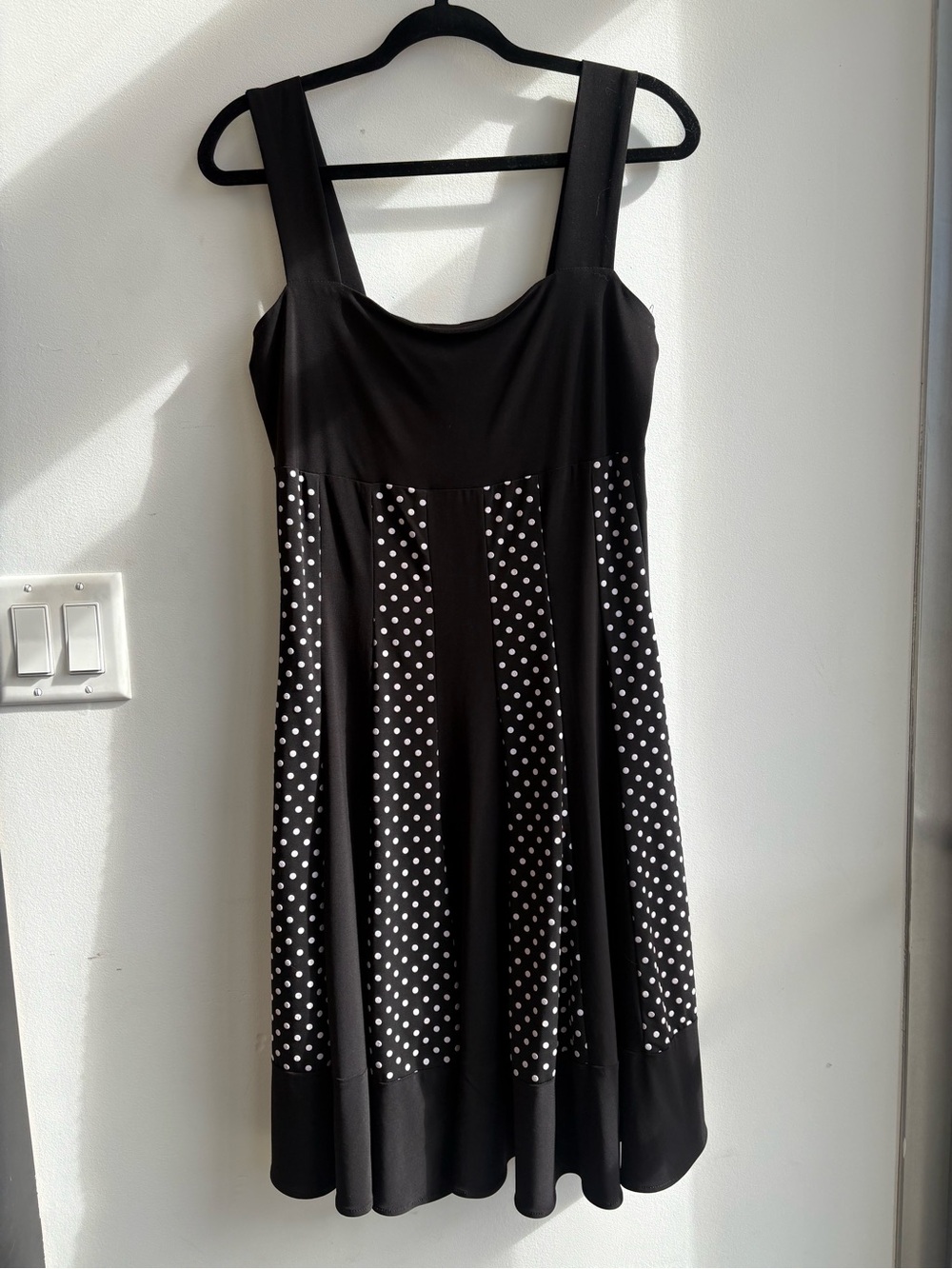 Frank Lyman Design Polka Dot Fit & Flare Dress | Made in Canada | Size 10